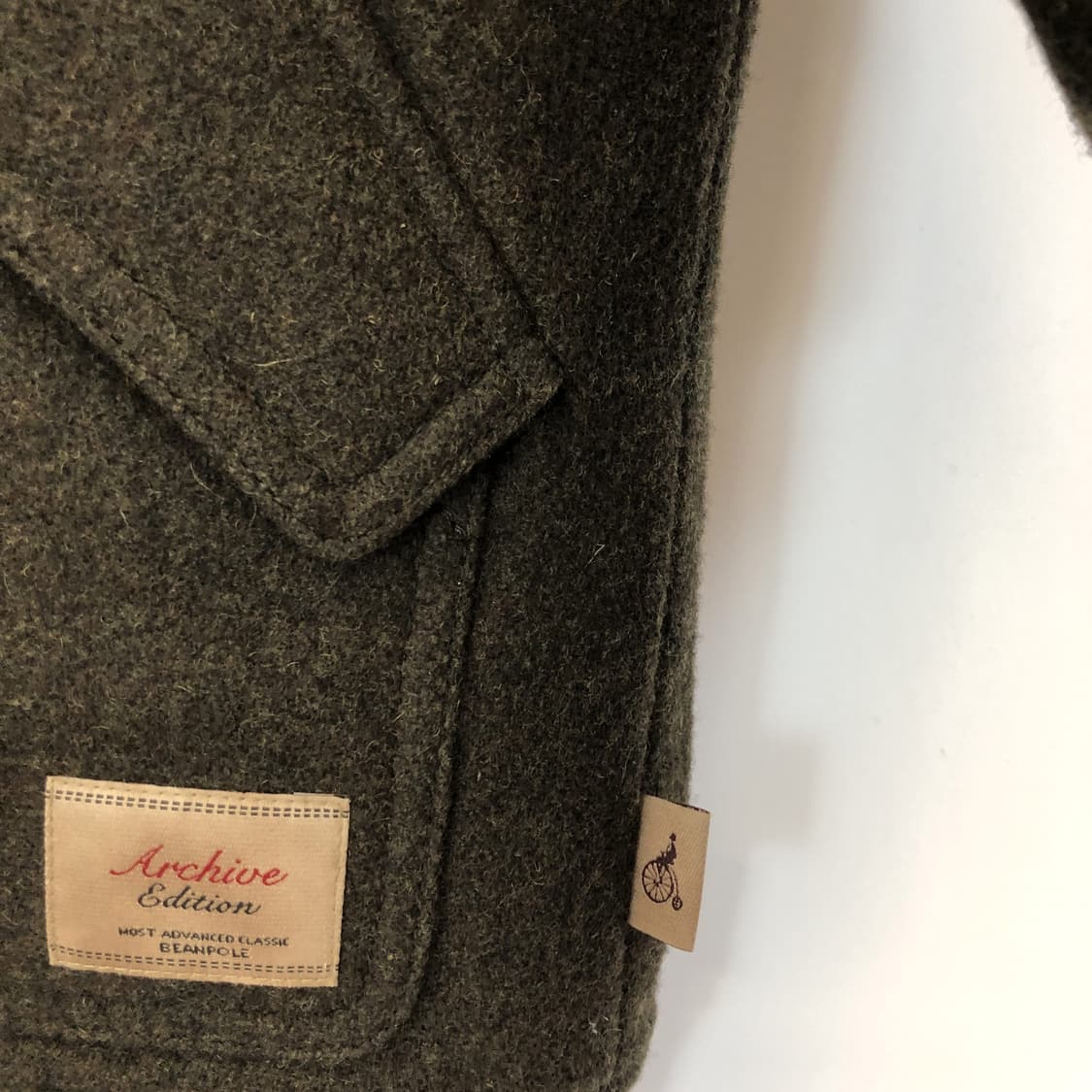 빈폴 아카이브에디션 울 헤링턴자켓 105 누빔안감  상품이미지2