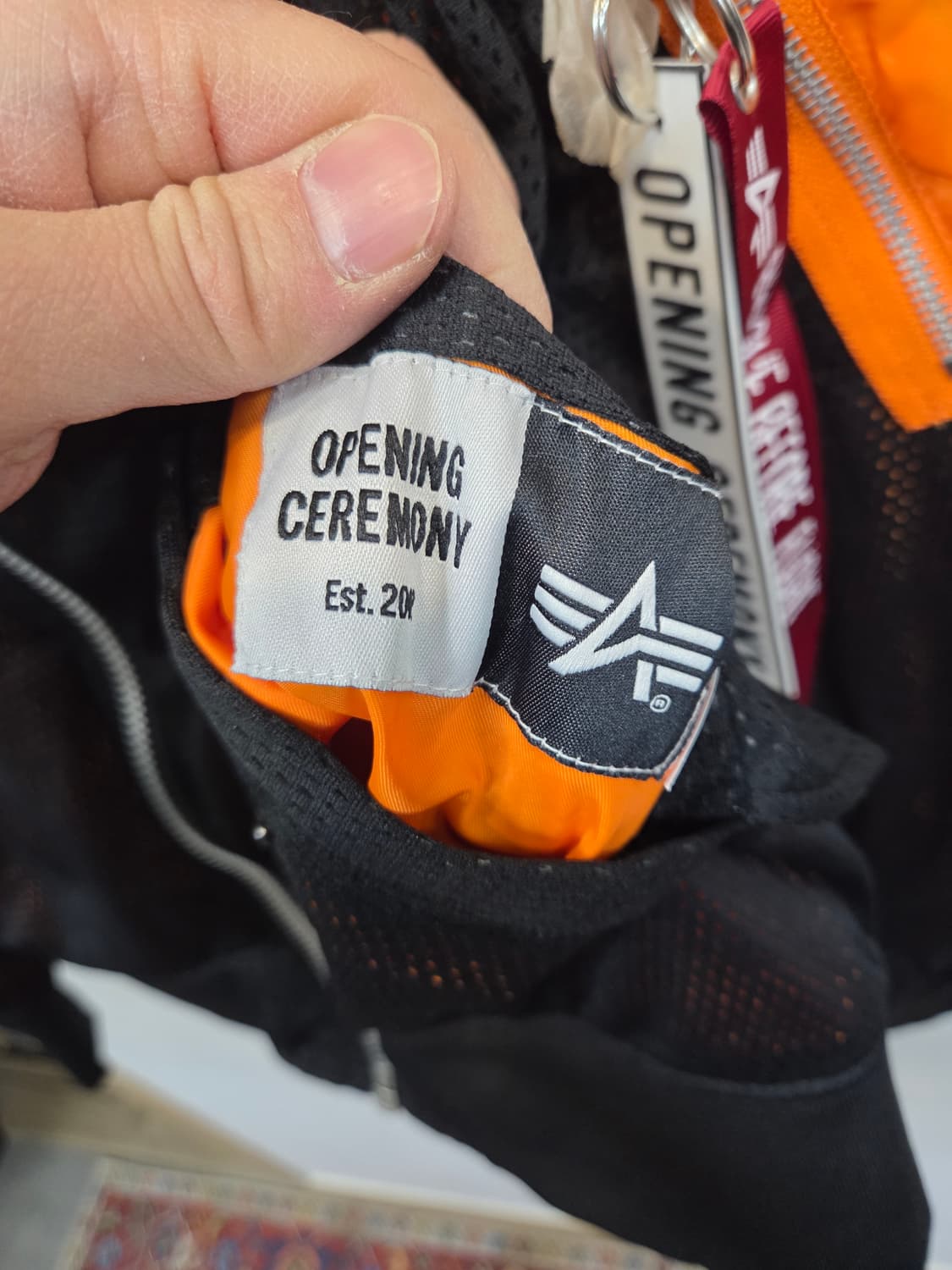 알파인더스트리 오프닝세레모니 리버시블 메쉬 자켓 L 상품이미지7