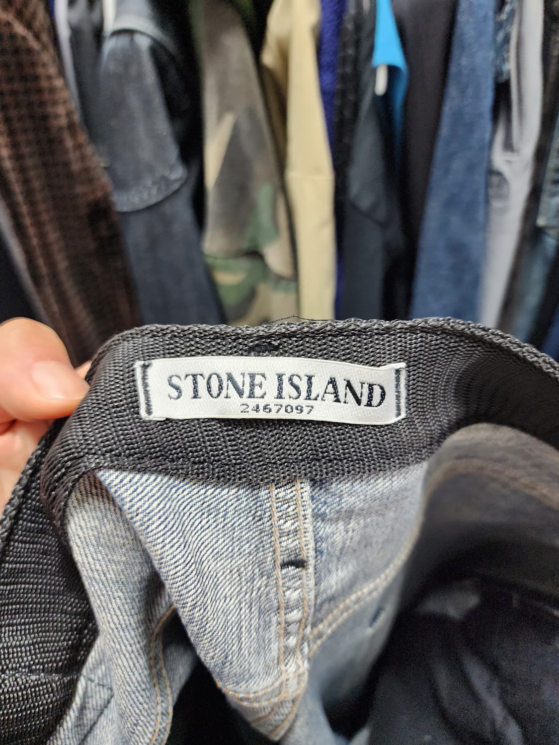 스톤아일랜드 빈티지 희귀한 청바지 상품이미지7