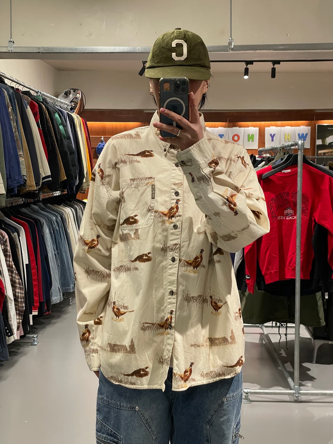 컬럼비아 패턴 셔츠   상품이미지1