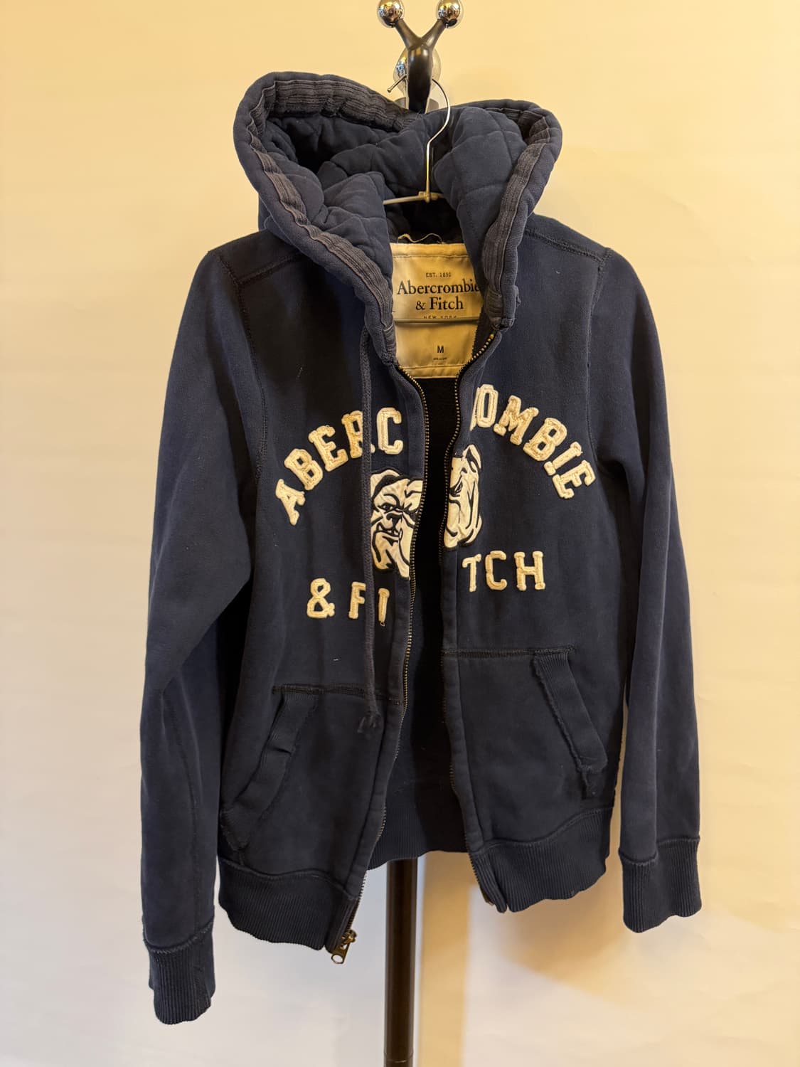 아베크롬비 희귀 불독 후드집업 상품이미지2