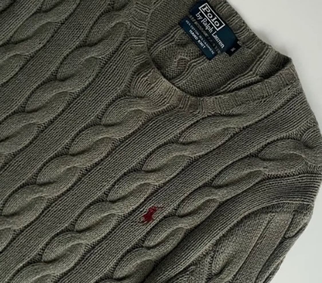 폴로 랄프로렌 포니 케이블 꽈배기 니트  상품이미지8