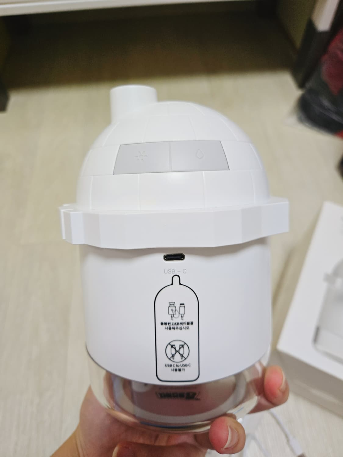 펭수 가습기 무드등 500ml 상품이미지3