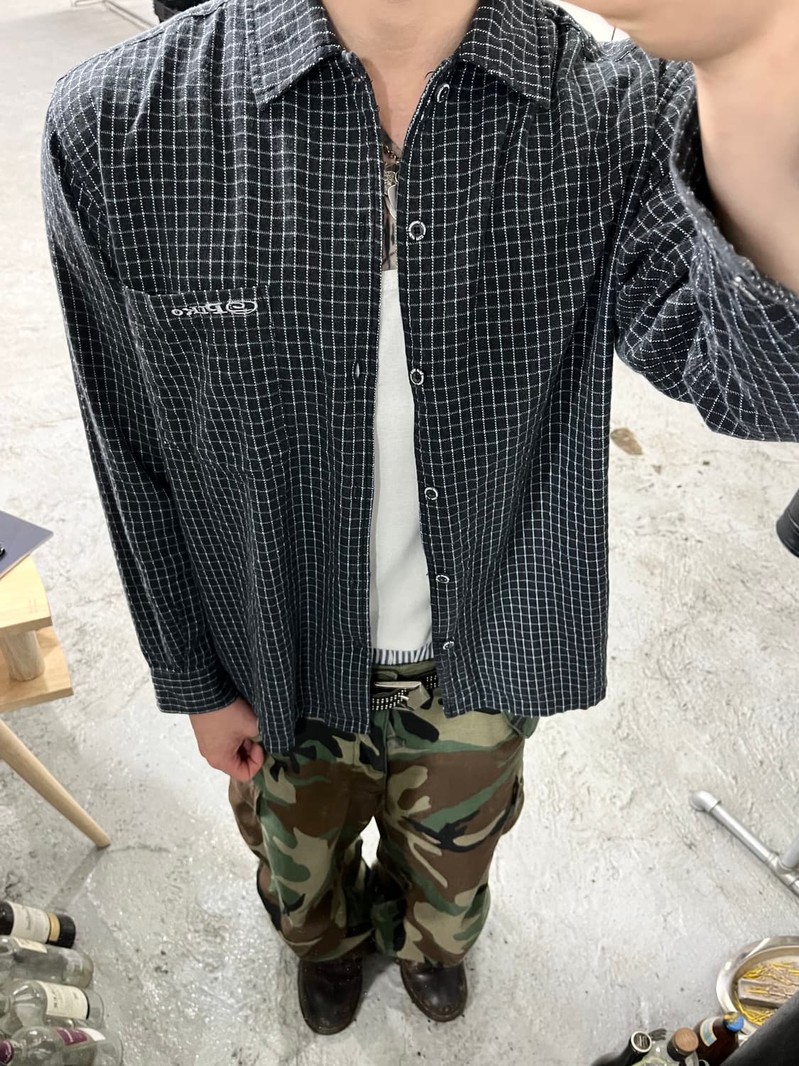 Piko check shirt 상품이미지1