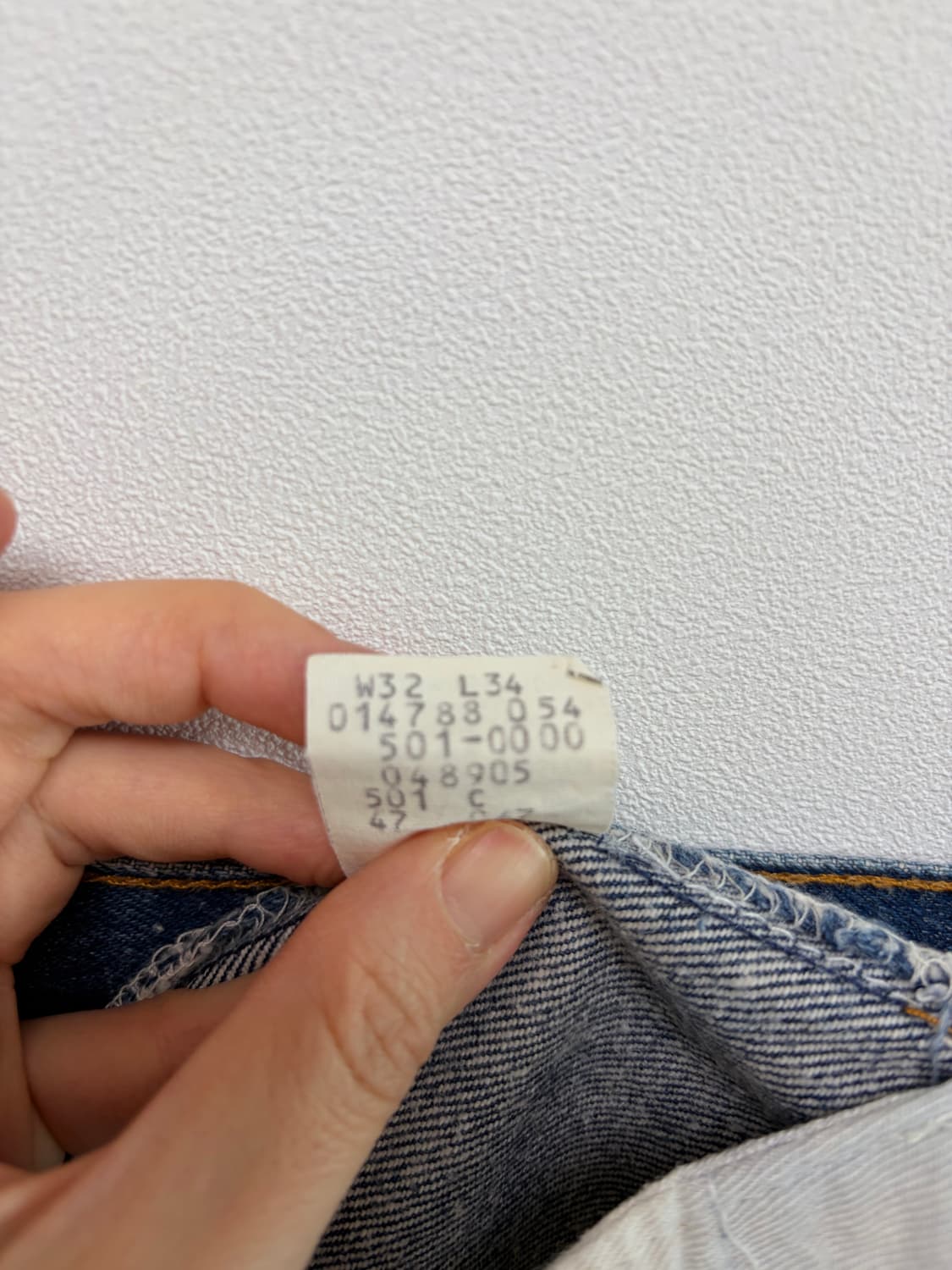 리바이스 501 데님팬츠 (29.5inch) 상품이미지6