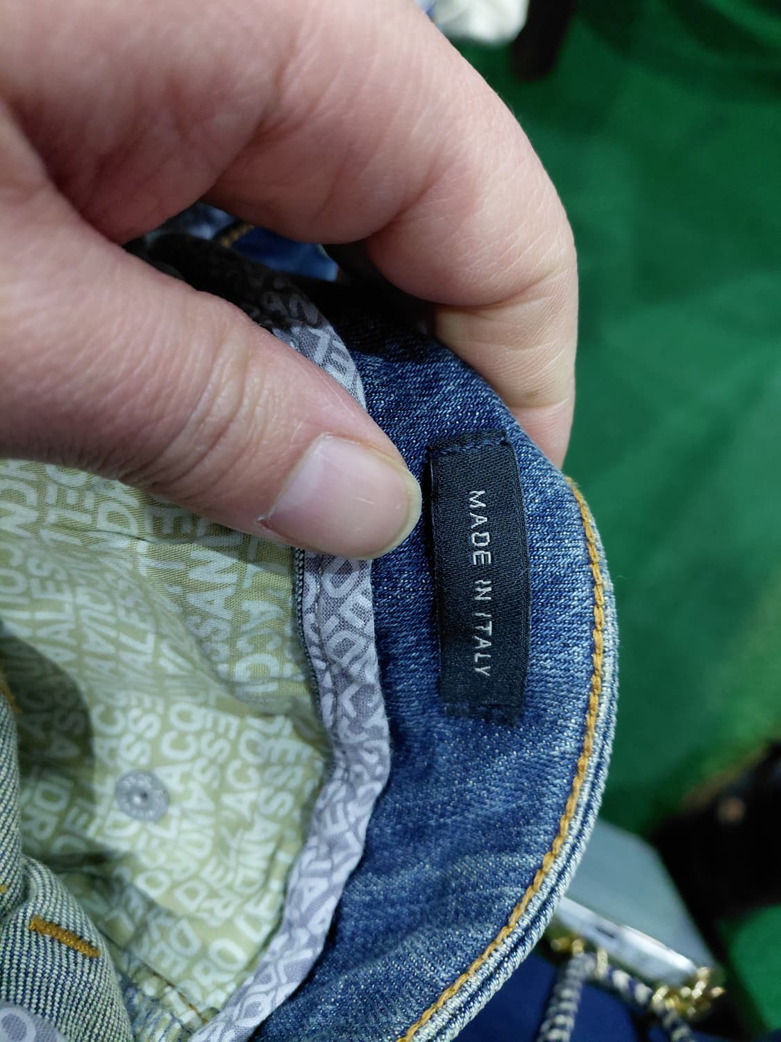 알레산드로 델라쿠아 청바지 38  상품이미지5