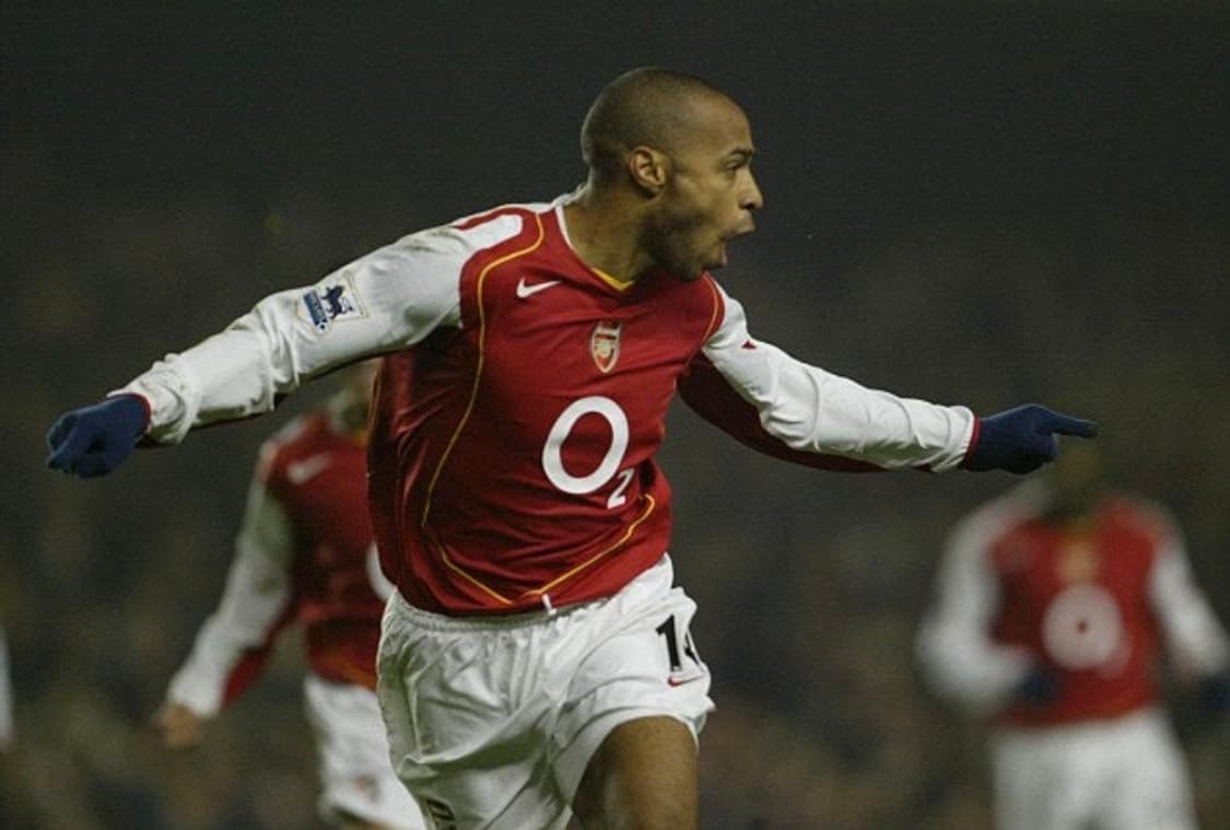 레트로)04-05 아스날 홈킷 티에리 앙리 긴팔유니폼 XL 상품이미지9