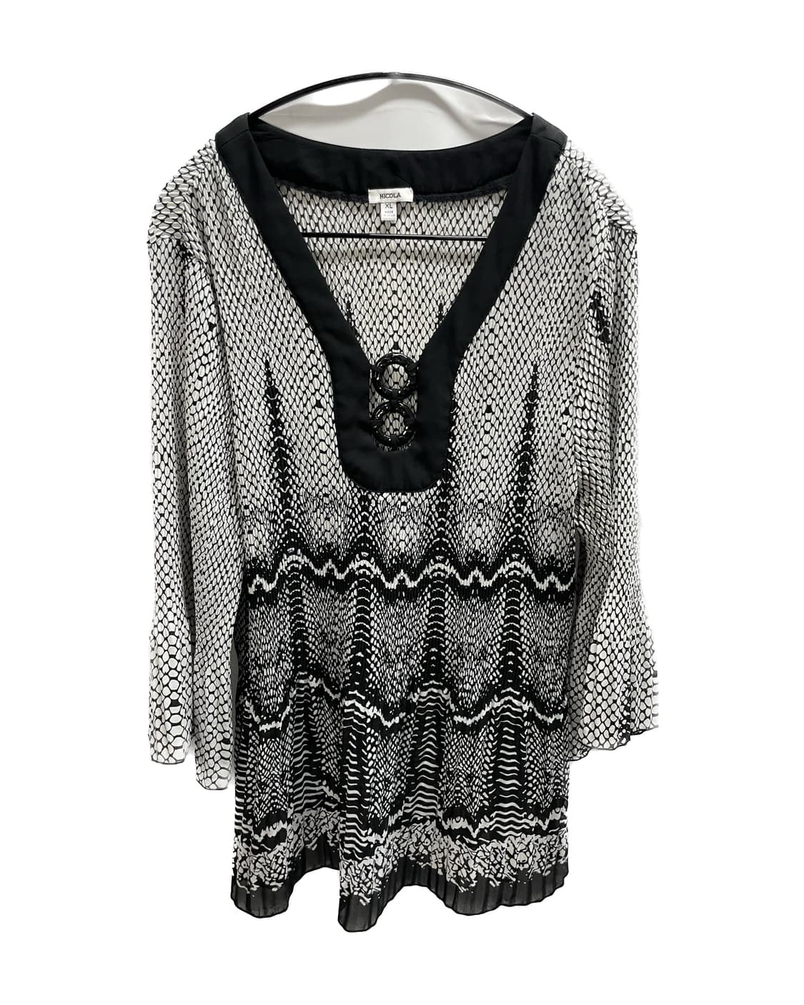 black rings blouse ops   상품이미지2