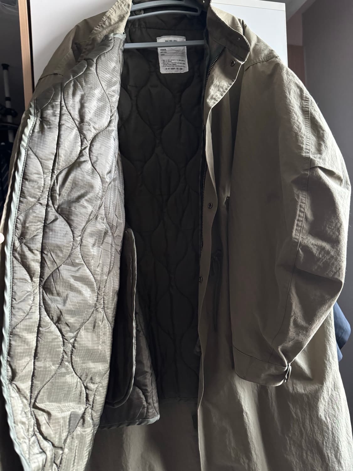 [L] 프릭스스토어 M65 피시테일 파카 올리브 상품이미지2