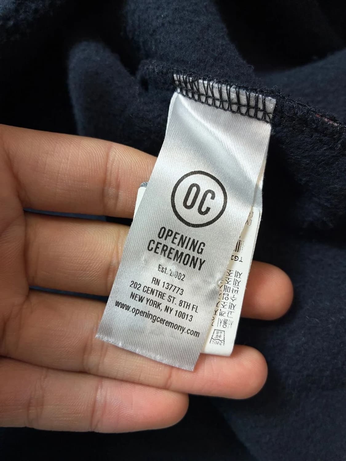 오프닝세레머니 18ss 로고 밴딩 반팔 후드티 PN8198 상품이미지8