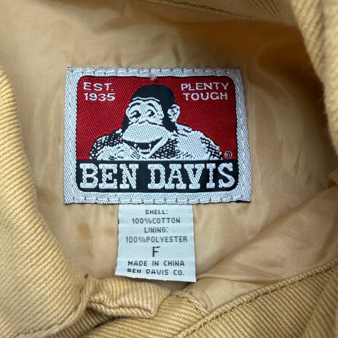 밴 데이비스 빈티지 워크 초어 자켓 OS 상품이미지7