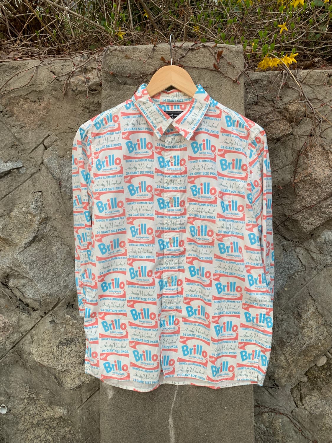 히스테릭 글래머 x 앤디워홀 브릴로 셔츠 상품이미지2