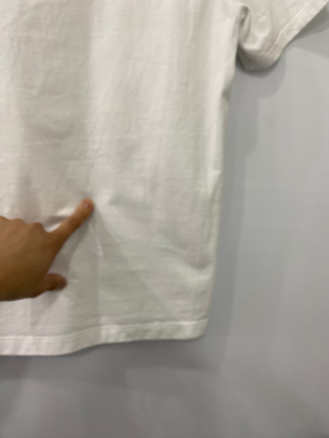 여성용 알렉산더 맥퀸 빅로고 반팔티셔츠(M) 상품이미지9