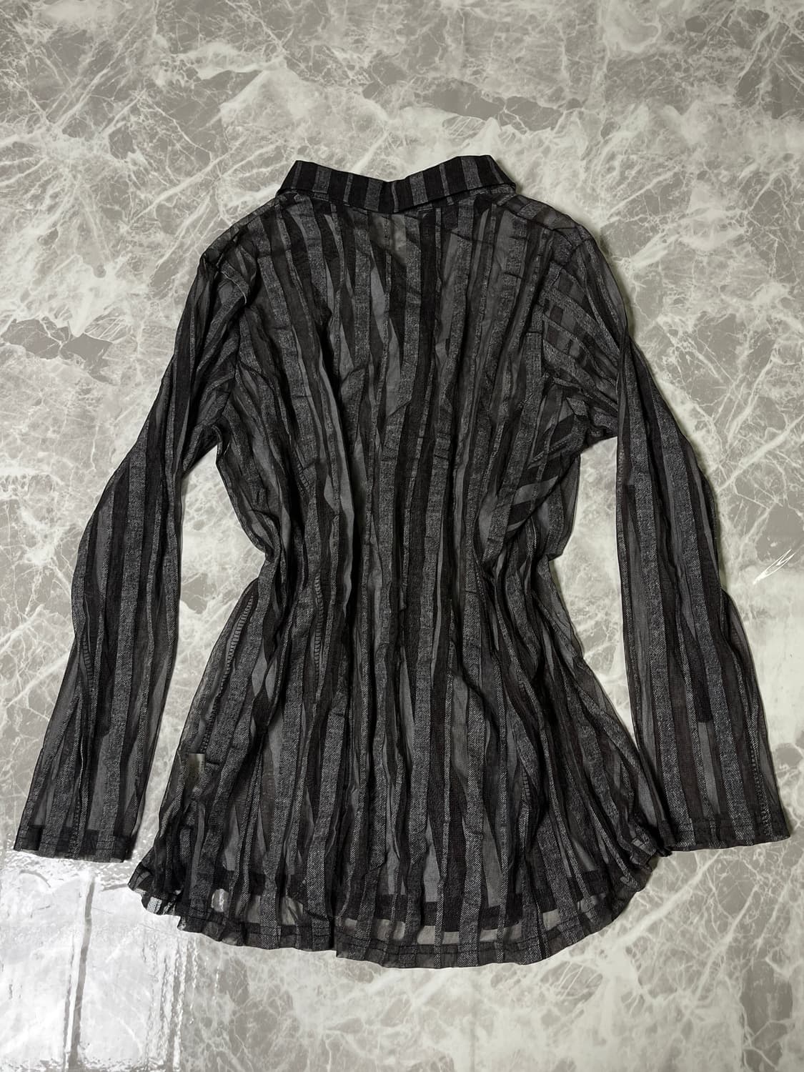 deep brown stripe shirts 상품이미지6