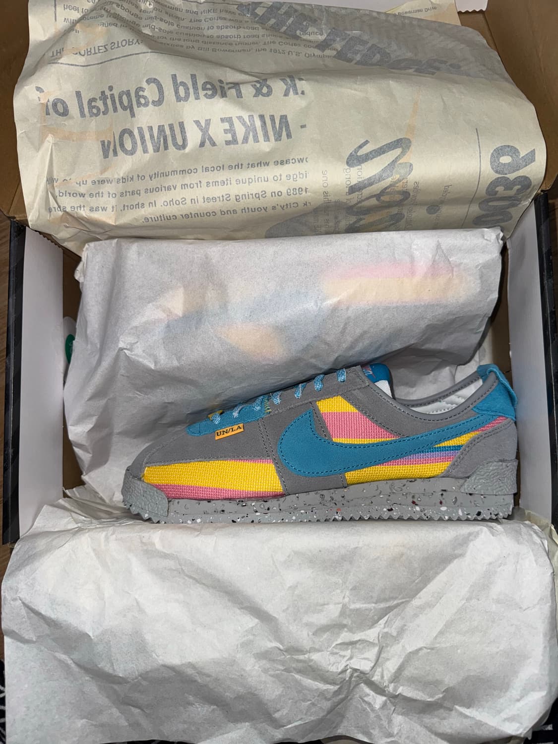 (새상품) 나이키 x 유니온 코르테즈 SP 라이트 스모크 상품이미지5