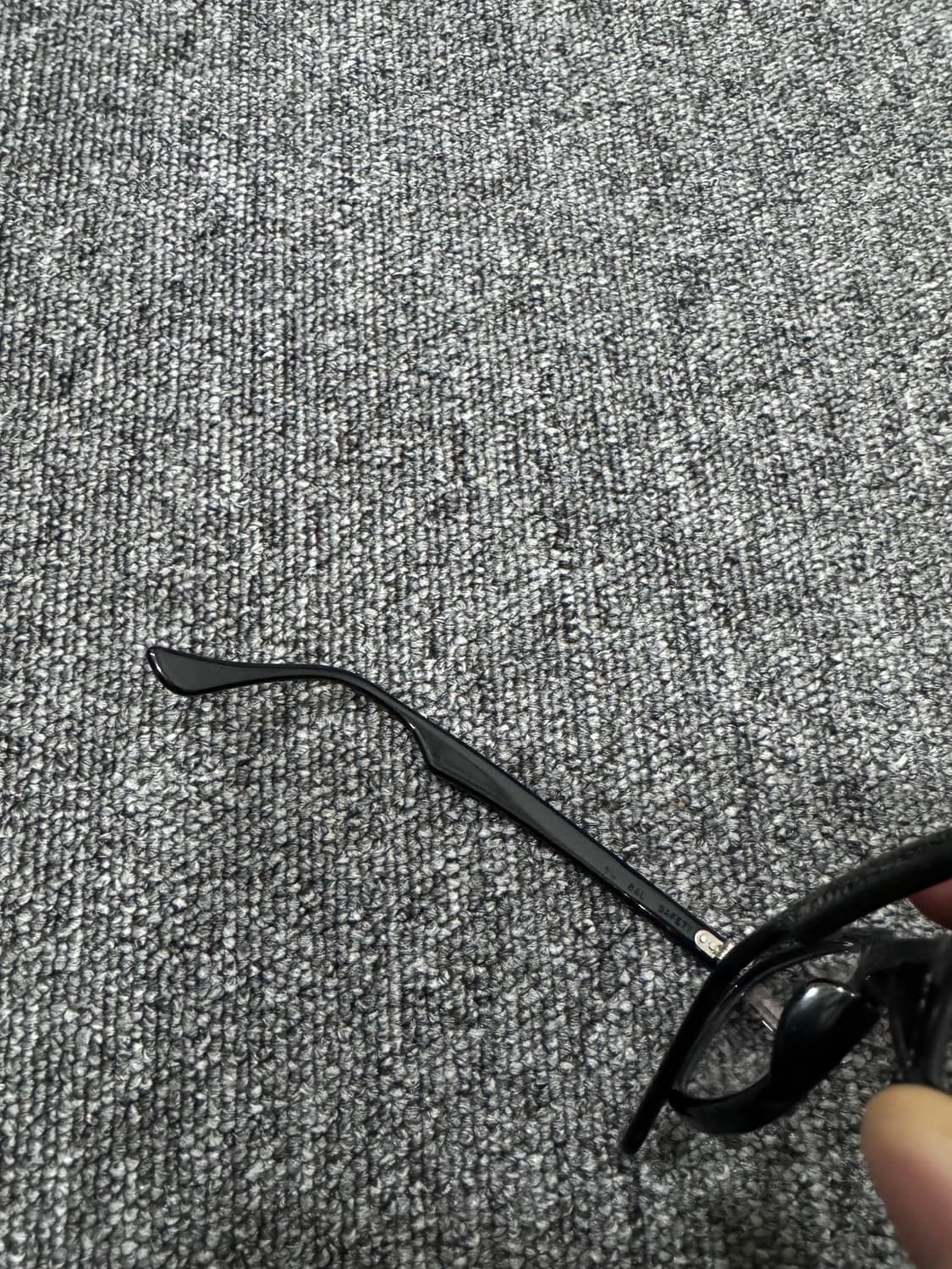 46) 빈티지 바슈롬 세이프티 블랙 안경 BAUSCH&LOMB 상품이미지6