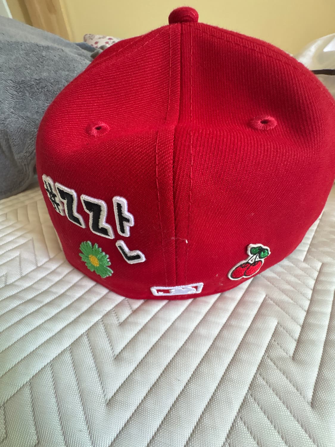 뉴에라 59FIFTY 레드 MLB 일자챙모자 7 3/8 상품이미지2