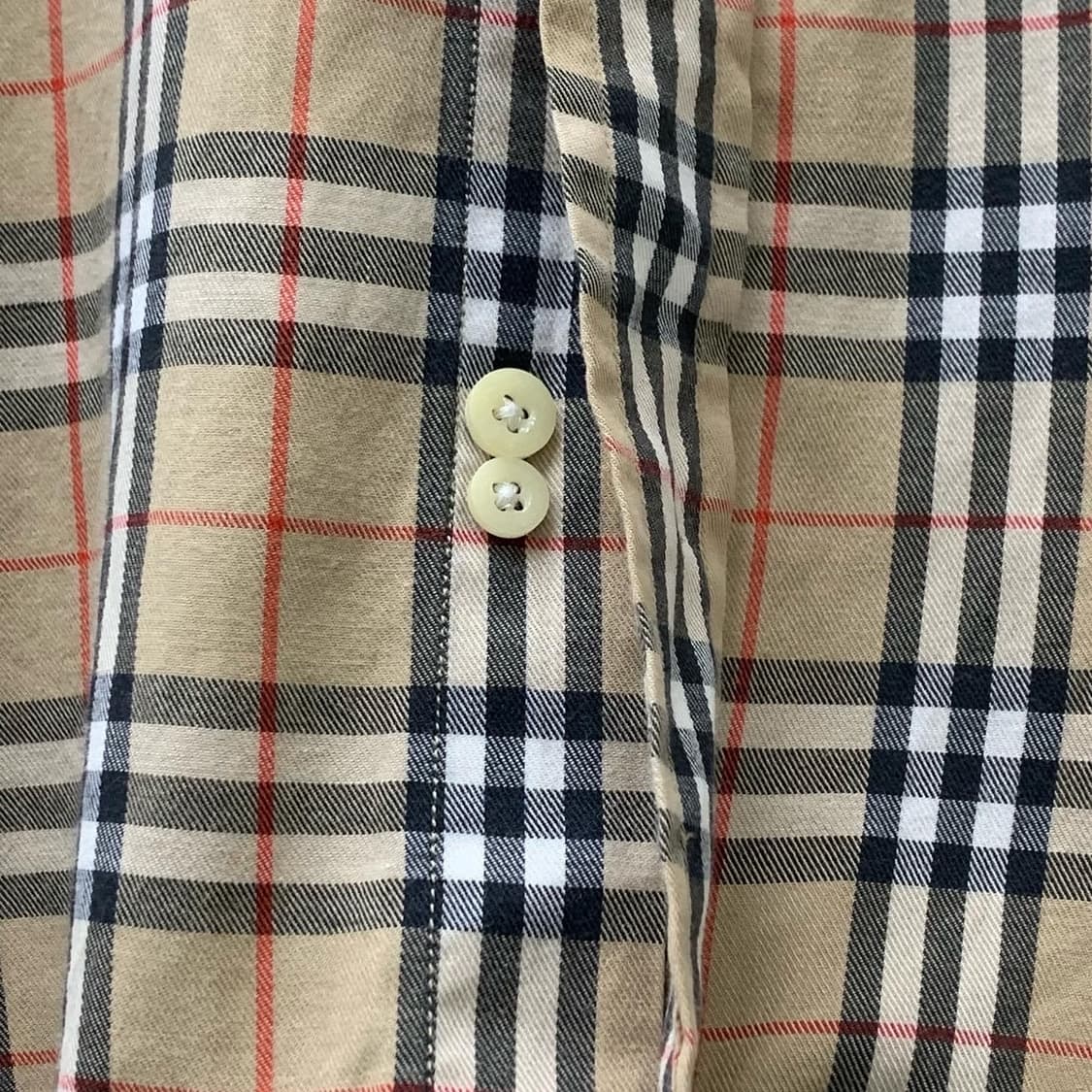 버버리 베이지 노바체크 셔츠 상품이미지6