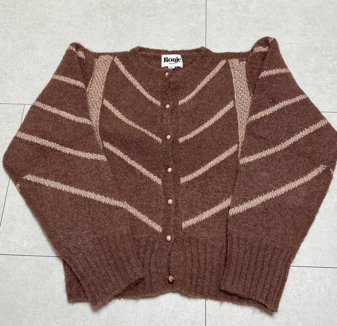 Rouje 후즈 가디건 상품이미지1