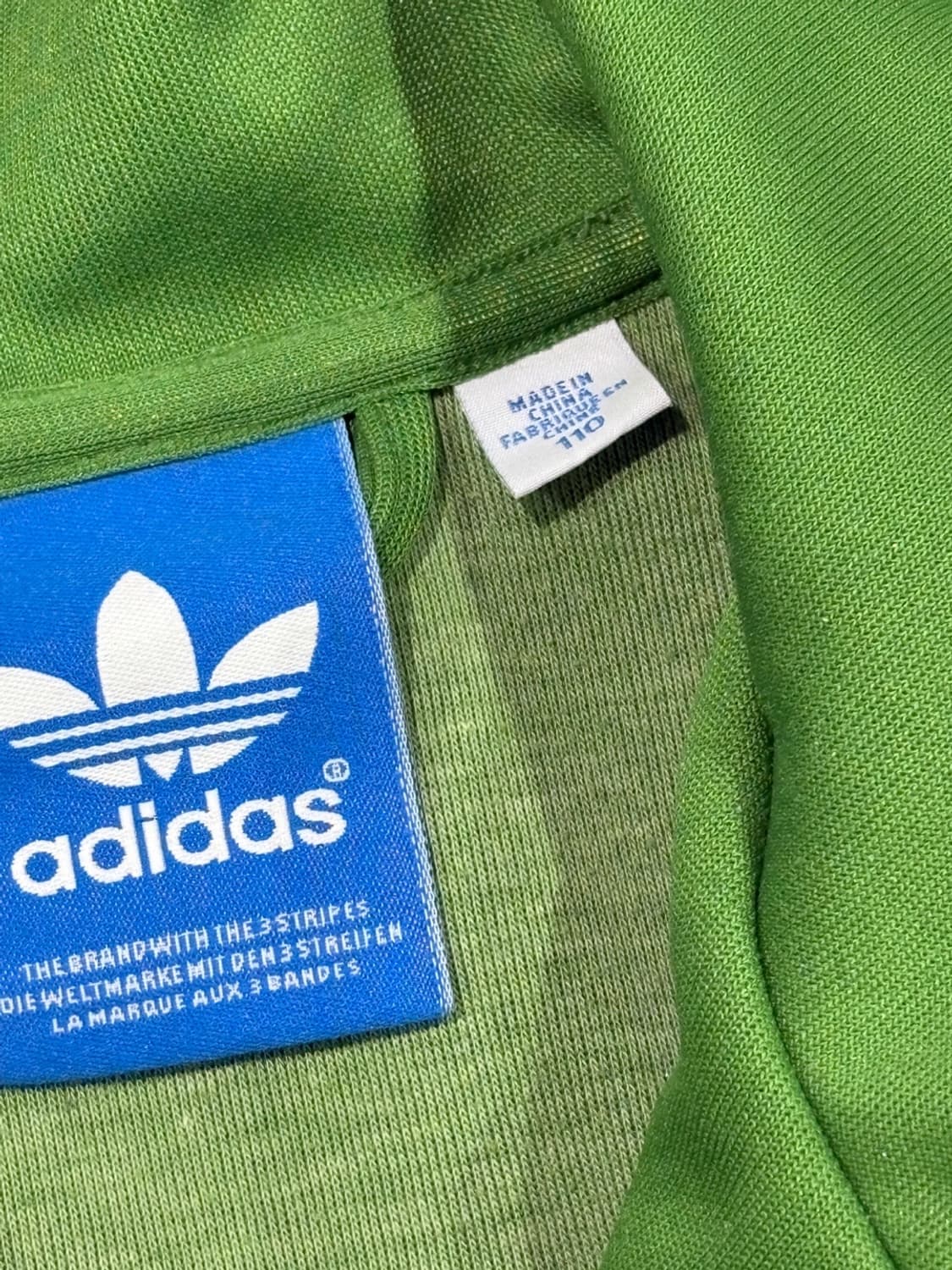 아디다스(Adidas)유로파 그린컬러 네이비라인 져지 상품이미지5