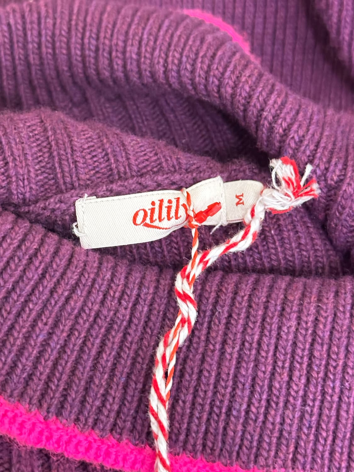 오일릴리 목폴라 니트 상품이미지6