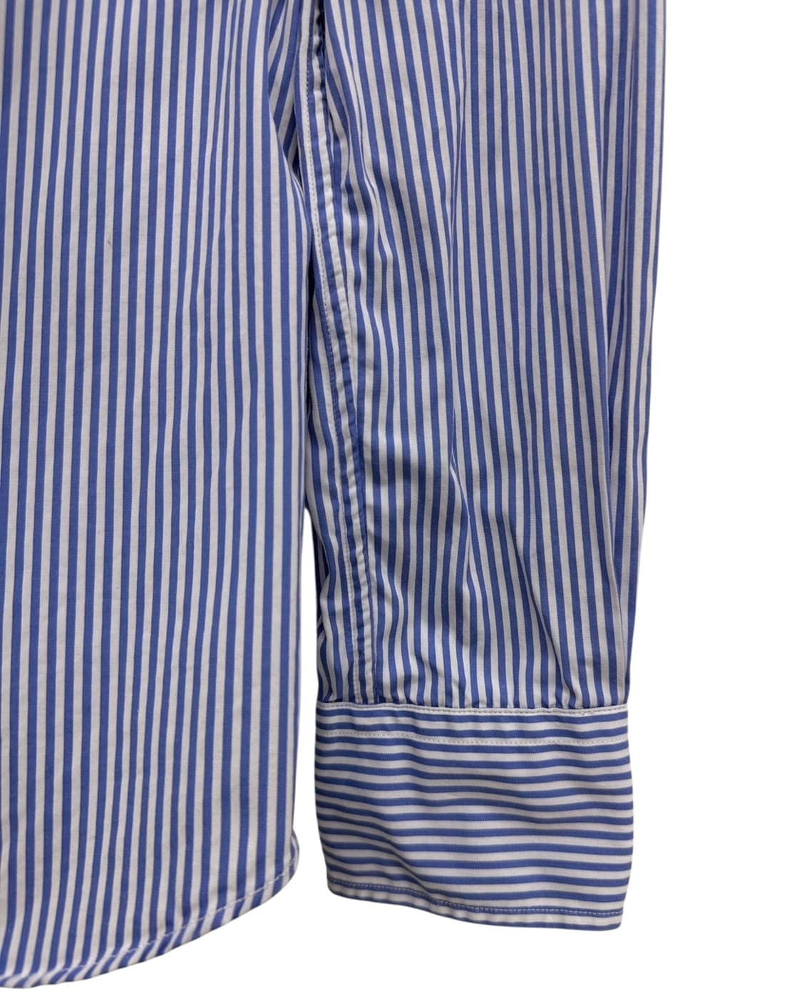 폴로 스트라이프 셔츠 화이트&블루 (여성S) 상품이미지6