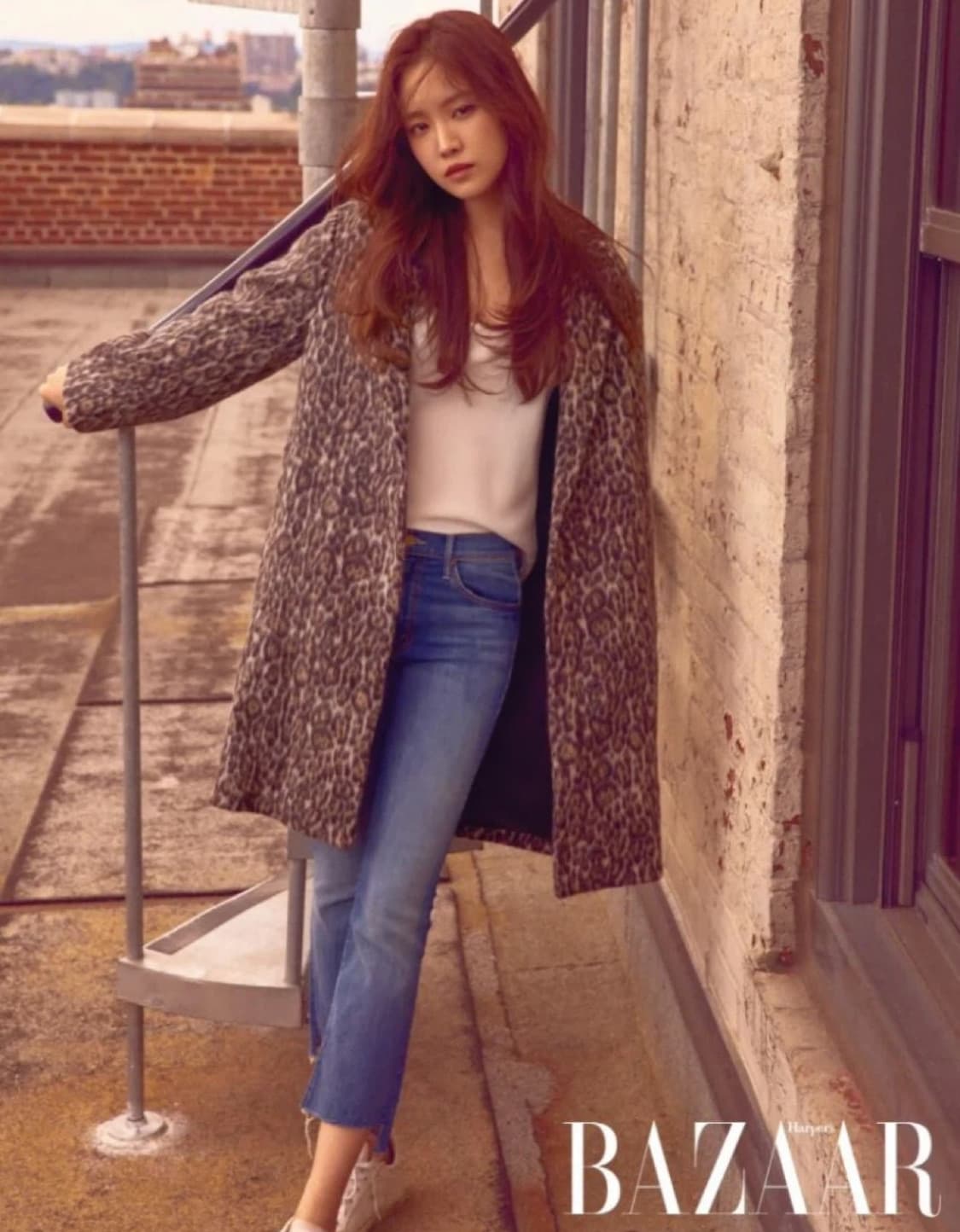 클럽모나코 레오파드 코트 상품이미지2