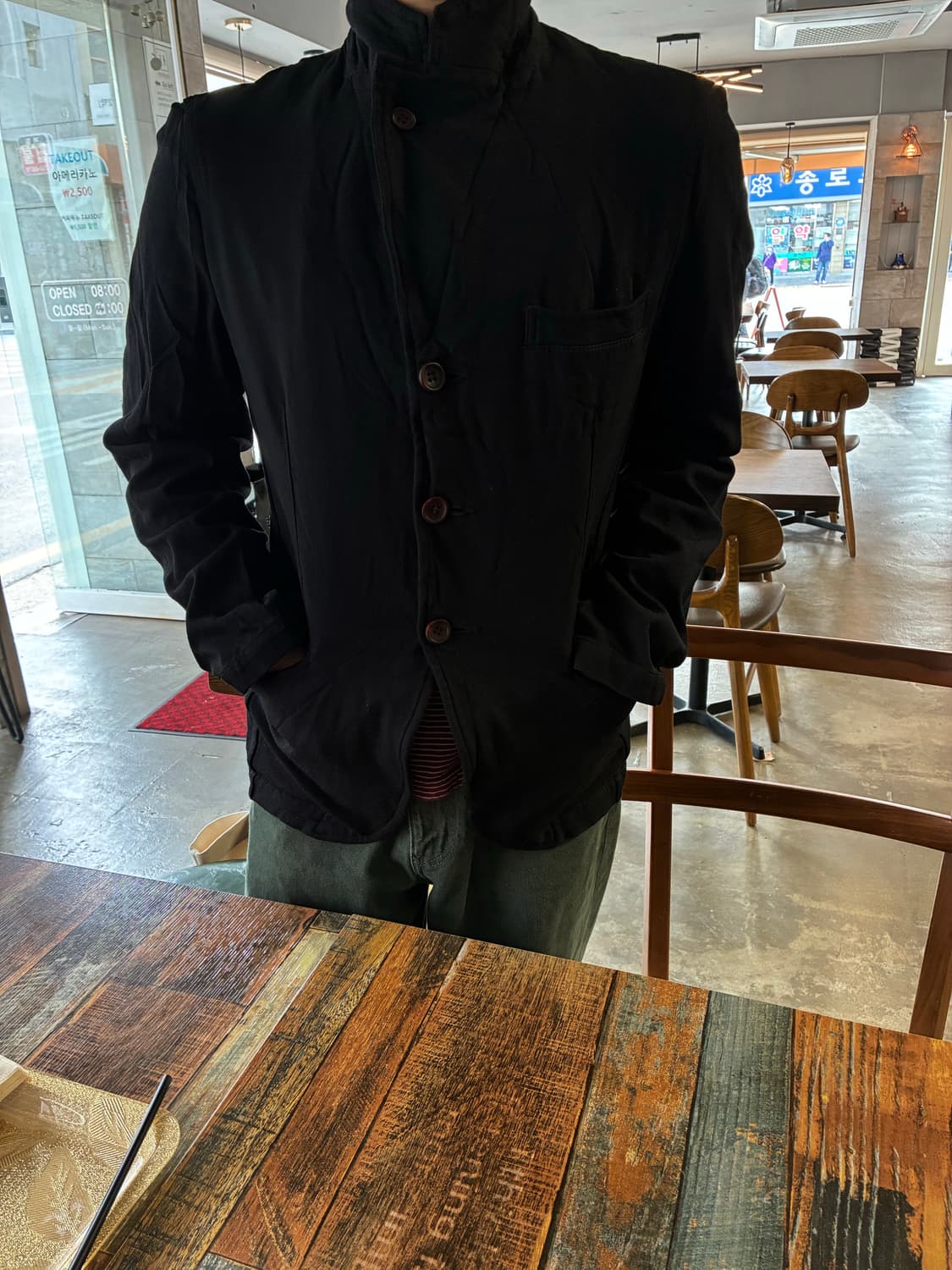 꼼데가르송 옴므 플러스 폴리 축융 자켓 상품이미지6