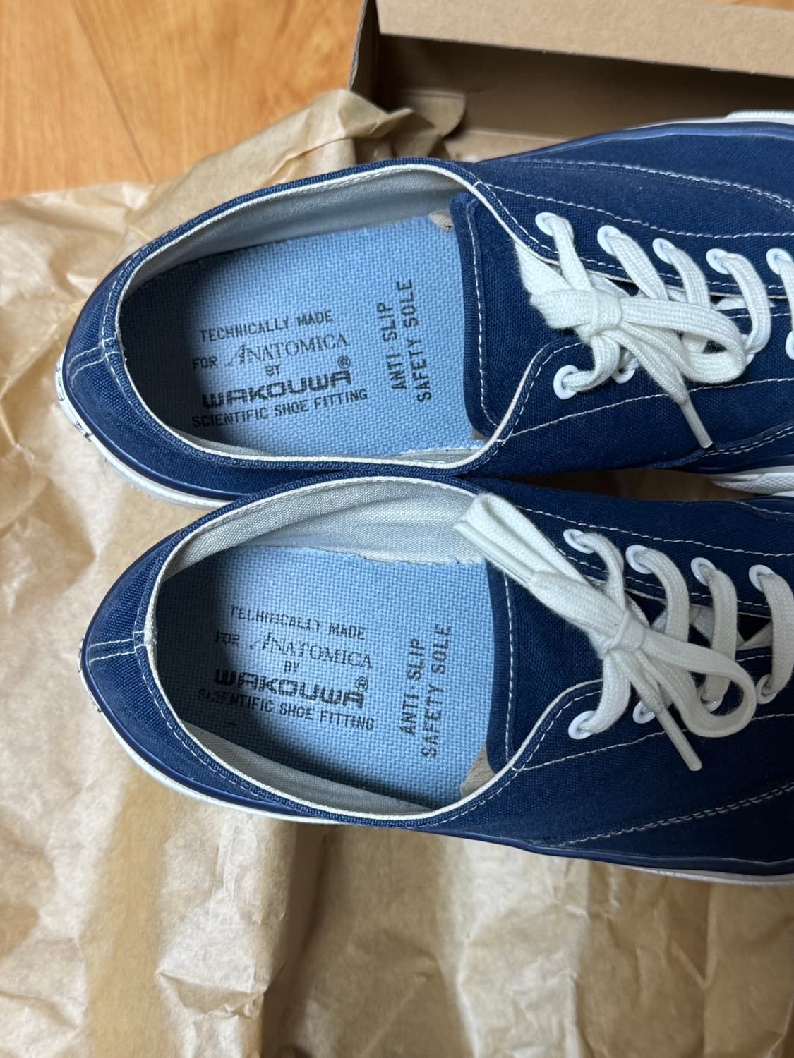 와쿠와 덱슈즈 네이비 270 상품이미지5