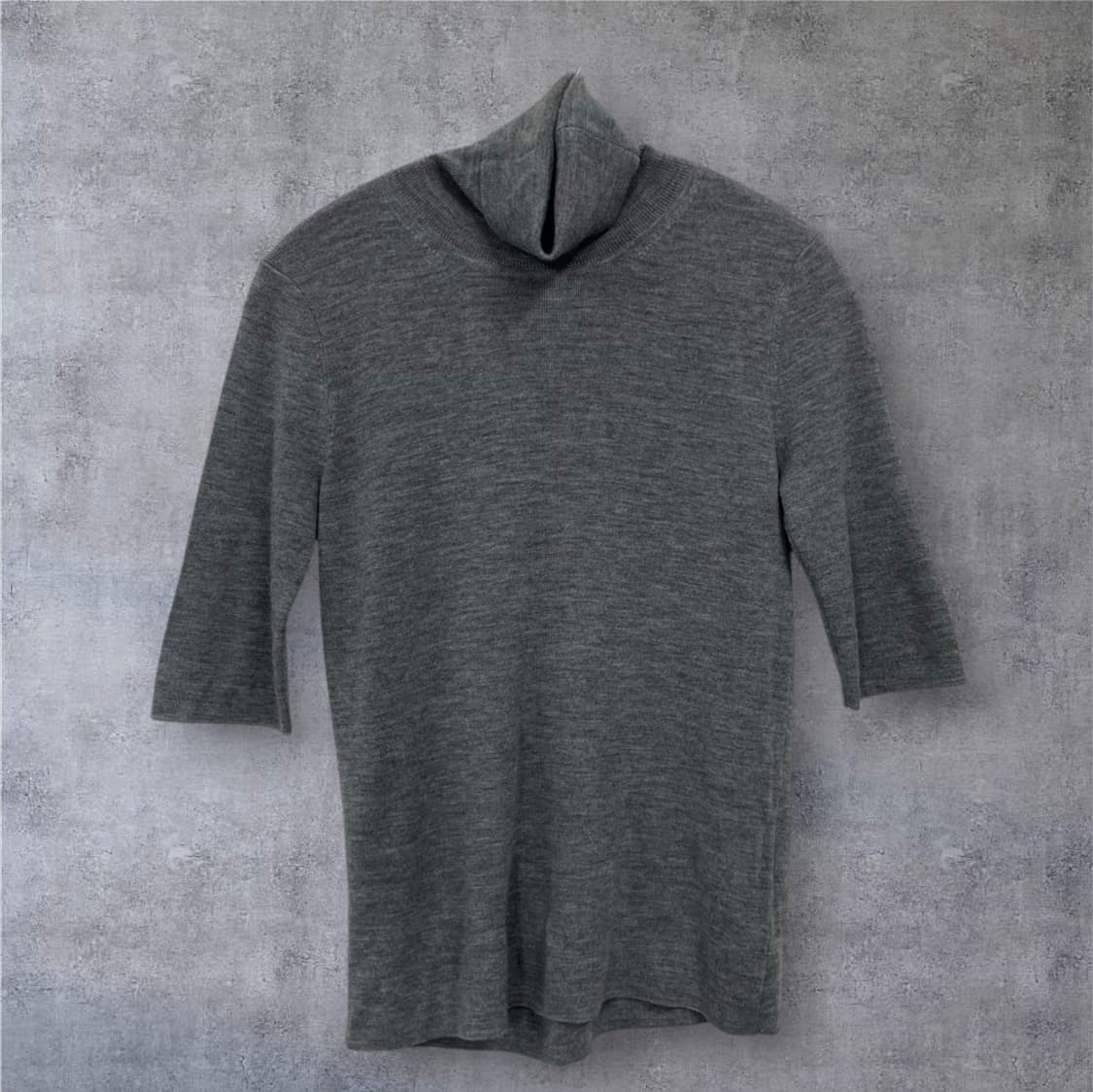 필리파케이 Filippa k 그레이 울 터틀넥 반팔 니트 S 상품이미지8