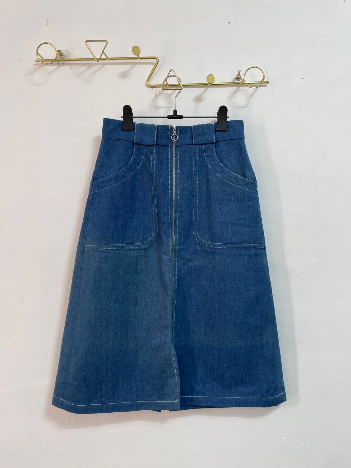 A.P.C. 데님 롱 스커트 36 상품이미지1