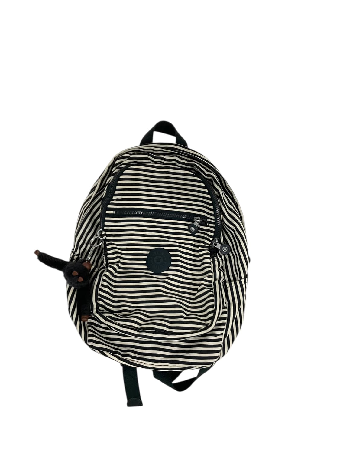 키플링 스트라이프 패턴 백팩 상품이미지1
