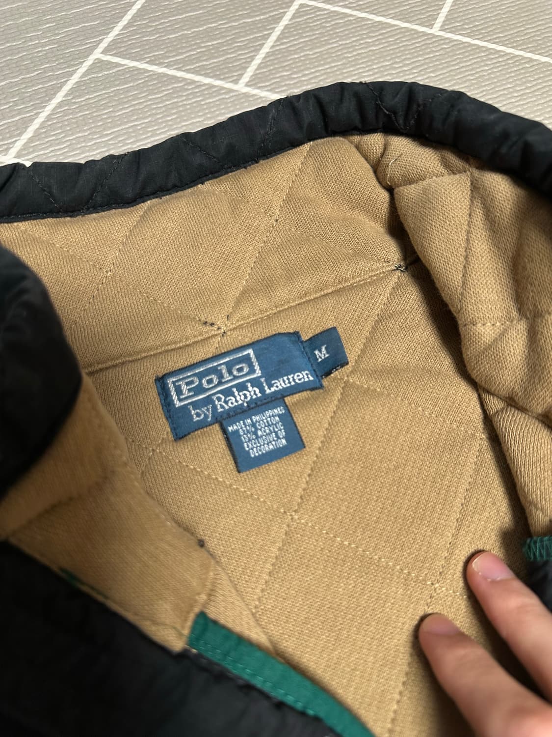 폴로 유니언잭 하프집업 스웻셔츠 상품이미지6