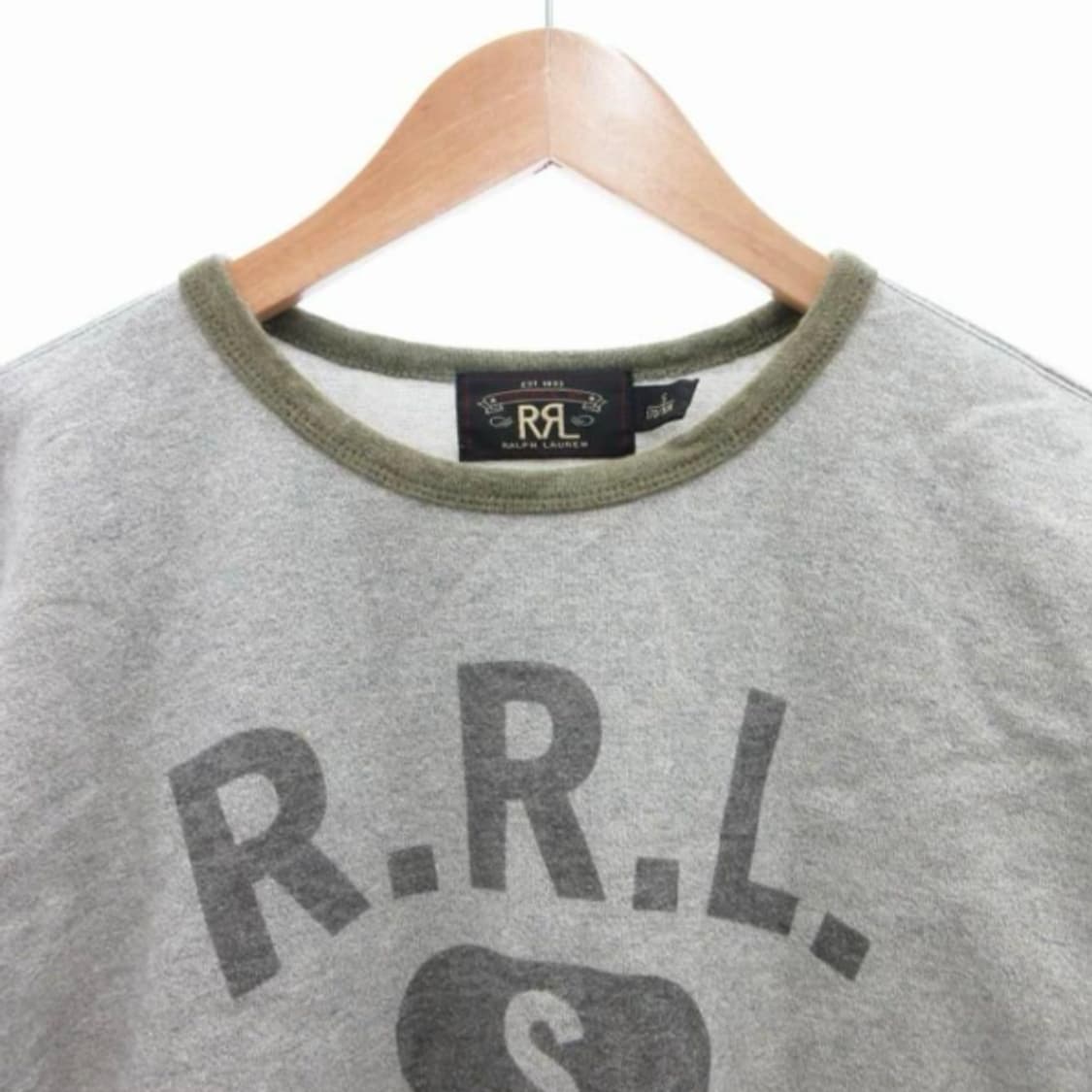 RRL 더블알엘 3/4 슬리브 래글런 저지 티셔츠 상품이미지2