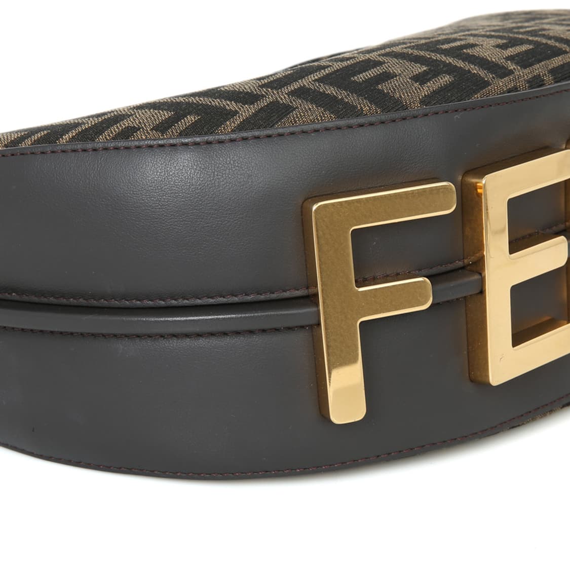 펜디 펜디그라피 스몰 호보백 패브릭 숄더 체인백 8BR798 보증서 상품이미지9