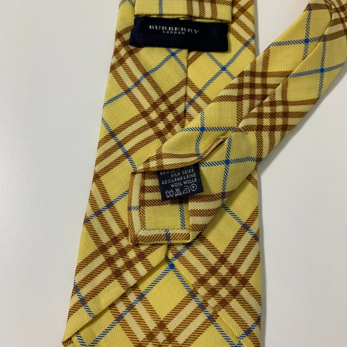 버버리(BURBERRY) 노바체크 명품넥타이 혼용 A+등급 9.3cm 상품이미지6