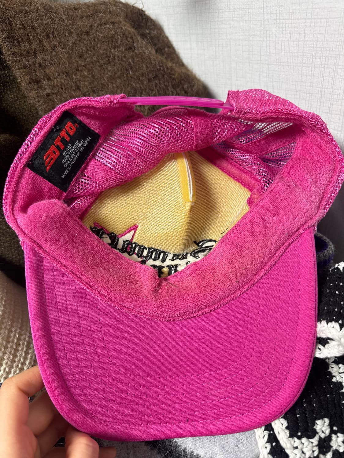 뉴진스 해린 착용 메쉬 썸머 볼캡 상품이미지5