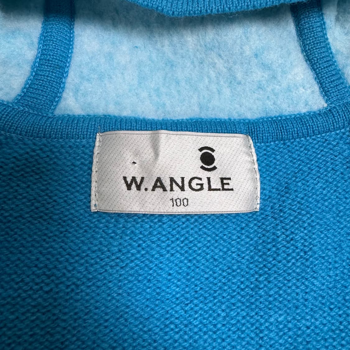 (W) W.ANGLE 여성 니트 후드 집업 상품이미지5