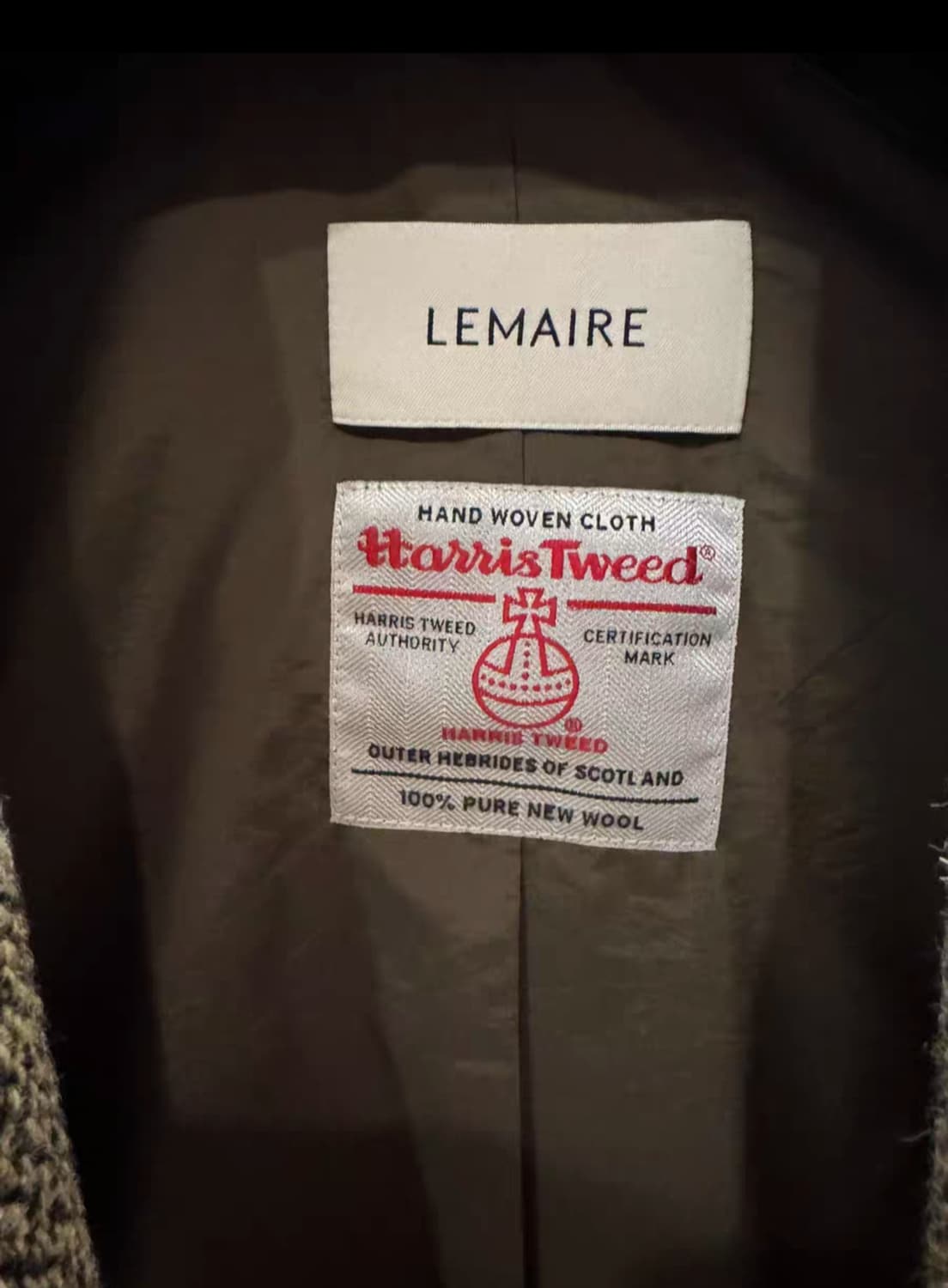 르메르 25fw  해링본 체스터필드 코트 48 상품이미지8