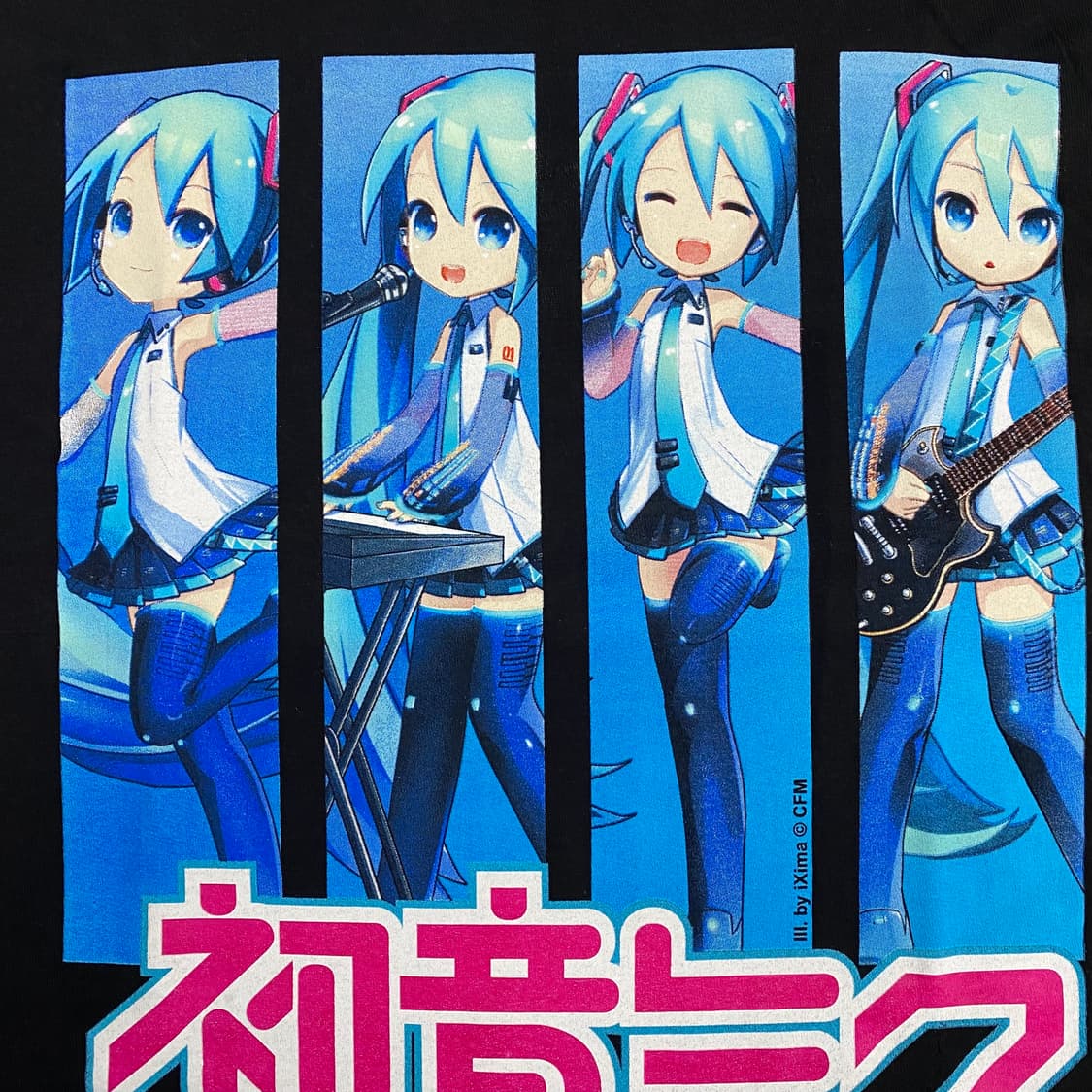 하츠네 미쿠 오피셜 애니메이션 티셔츠 상품이미지4