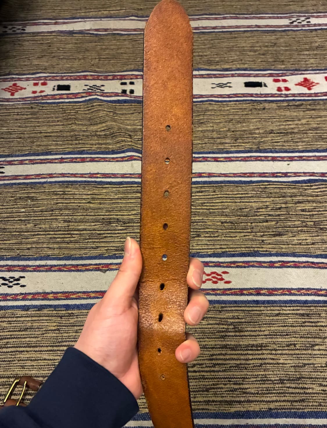 (30~34)POLO 폴로랄프로렌 금장 버클 레더벨트 가죽벨트 상품이미지5