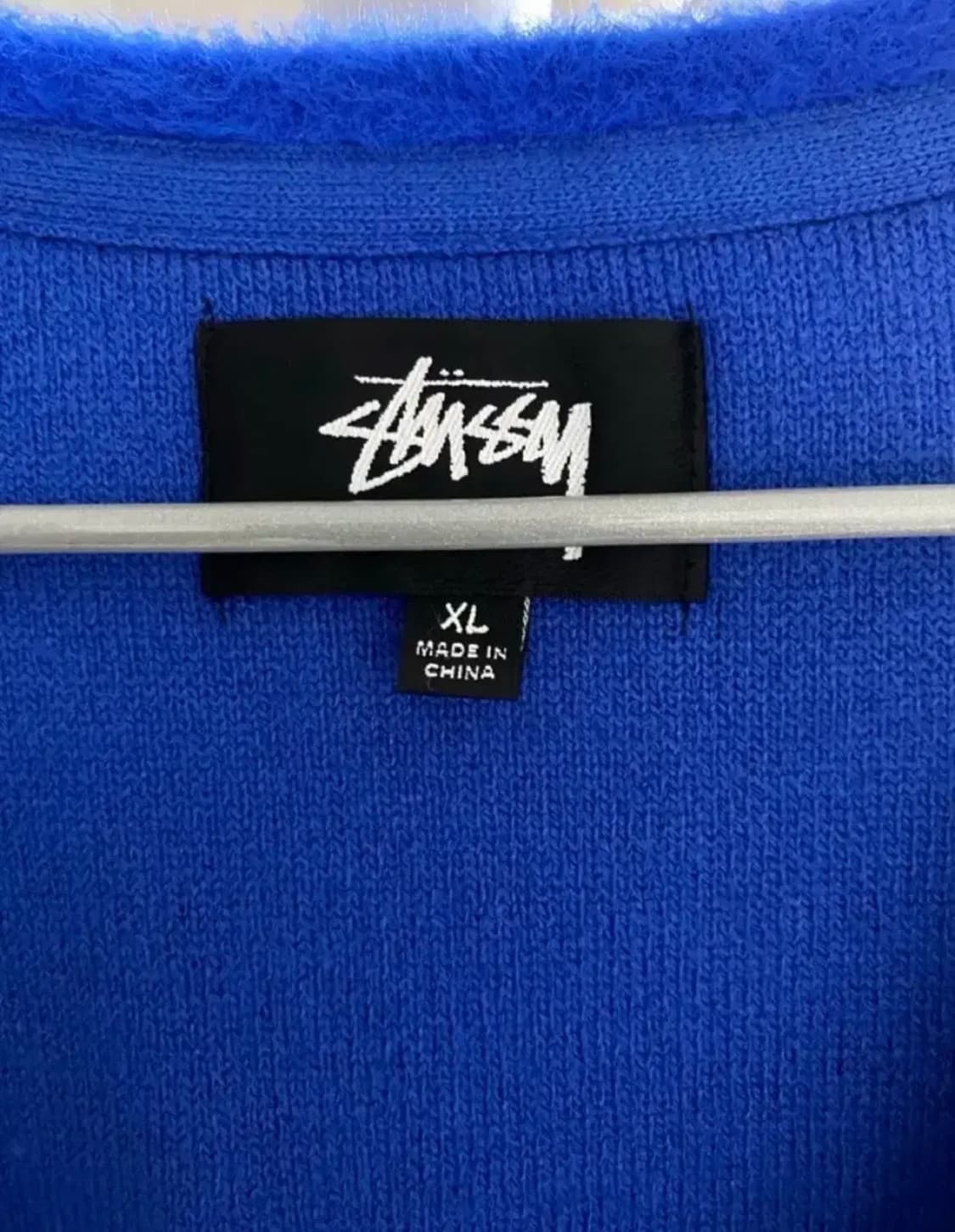 스투시 쉐기 가디건 로얄블루 상품이미지2