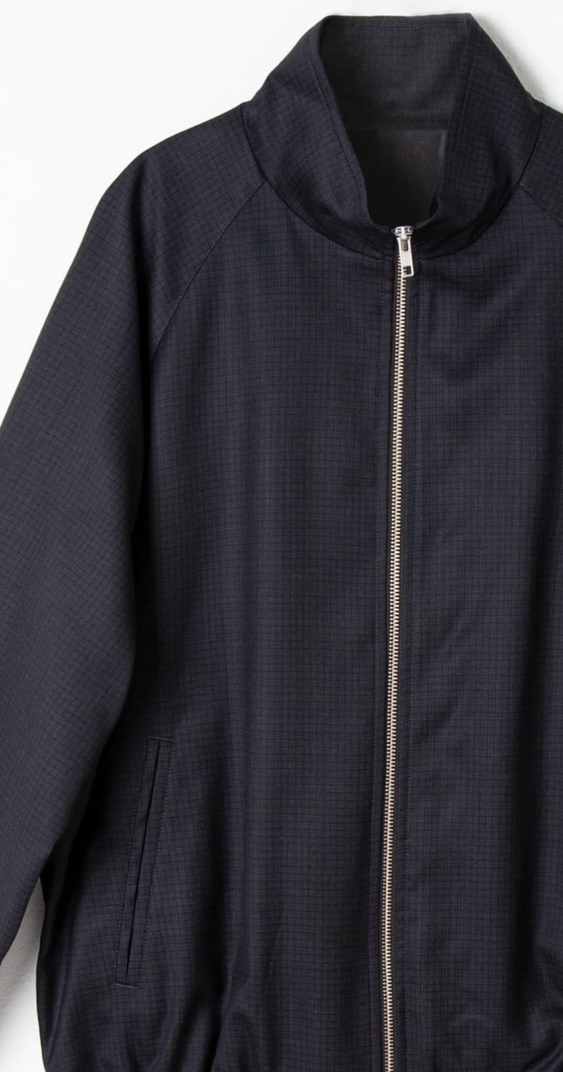 마티스더큐레이터 스탠다드 집 블루종 그리드체크 1 상품이미지4