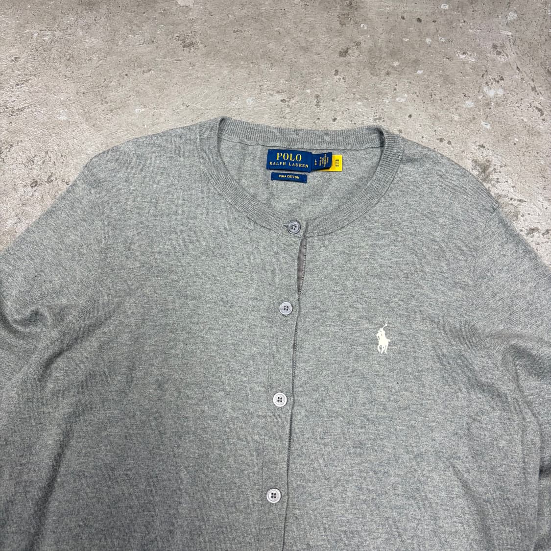 폴로 피마 코튼 가디건[2400] 상품이미지2