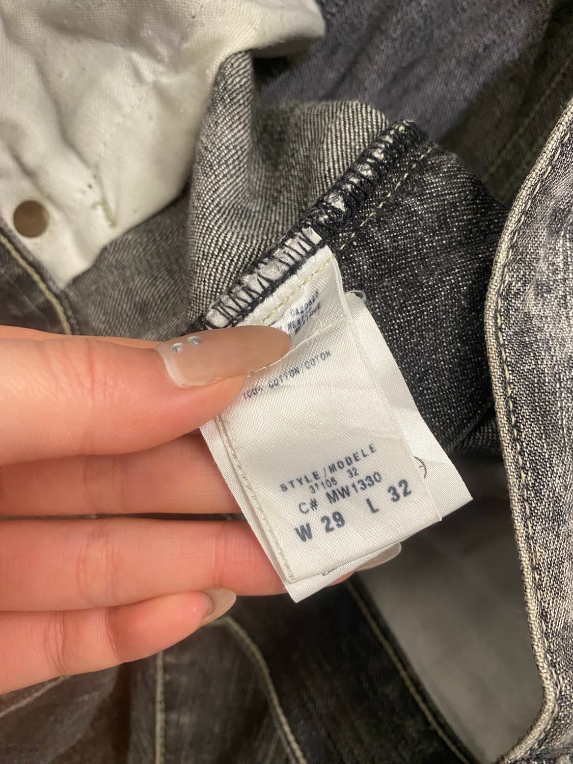 29)GUESS 게스 워싱 스트레이트 데님팬츠 상품이미지9