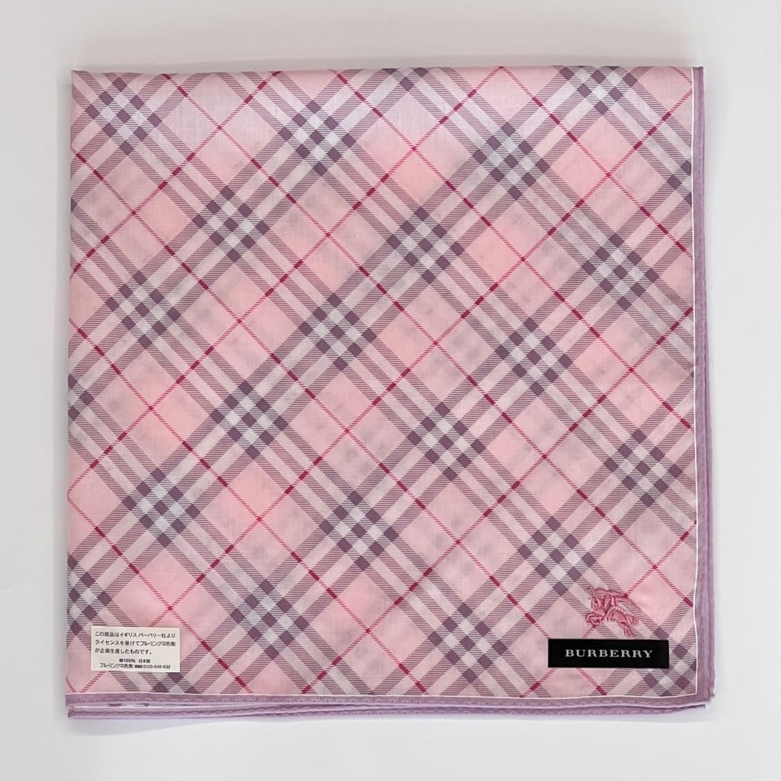 (새상품) burberry /버버리 쁘띠스카프 손수건 상품이미지5
