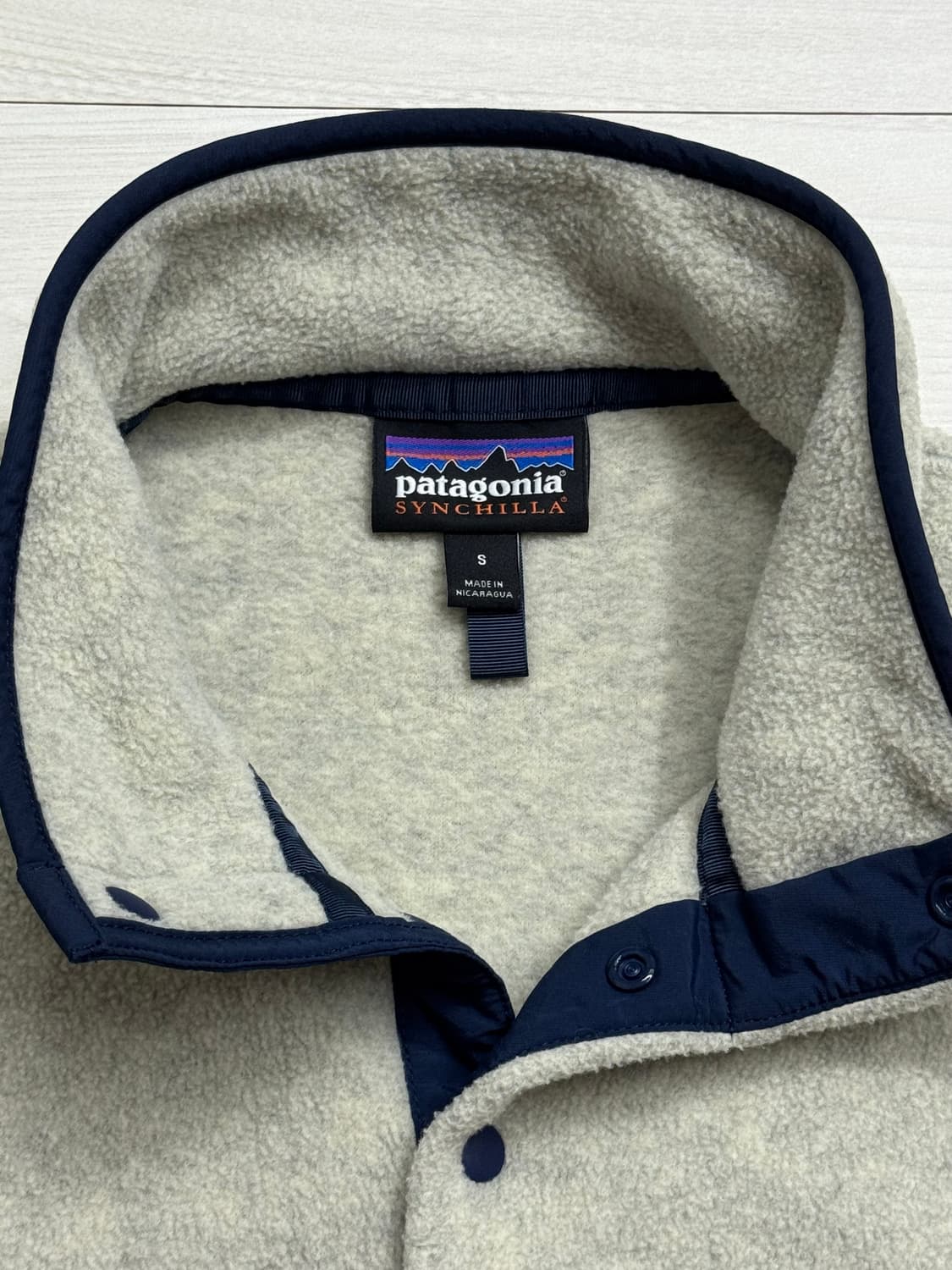 파타고니아 신칠라 플리스 풀오버 오트밀 S 상품이미지3