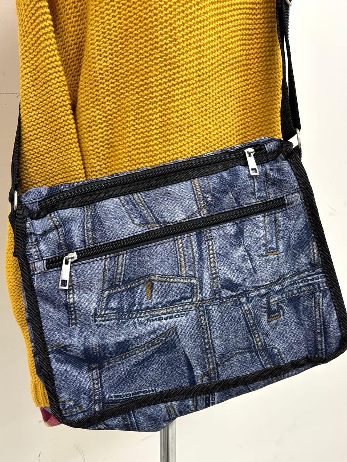 빈티지 데님 크로스백 가방 상품이미지3