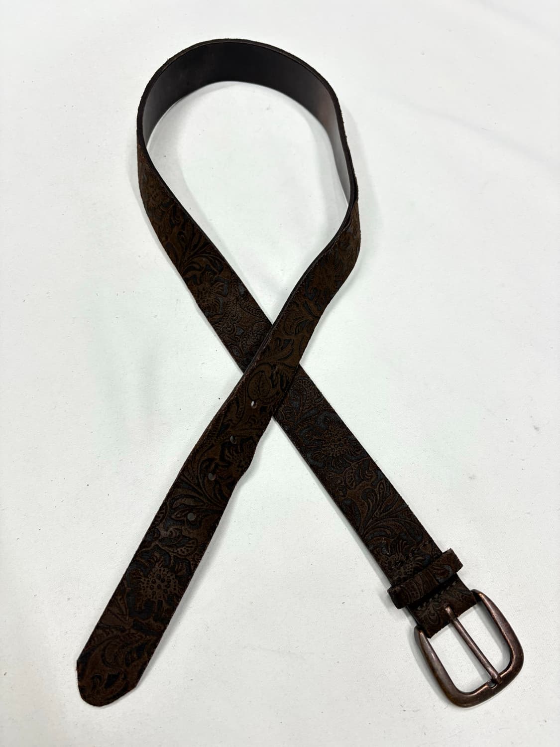 ZARA 자라 웨스턴 레더 벨트 상품이미지4