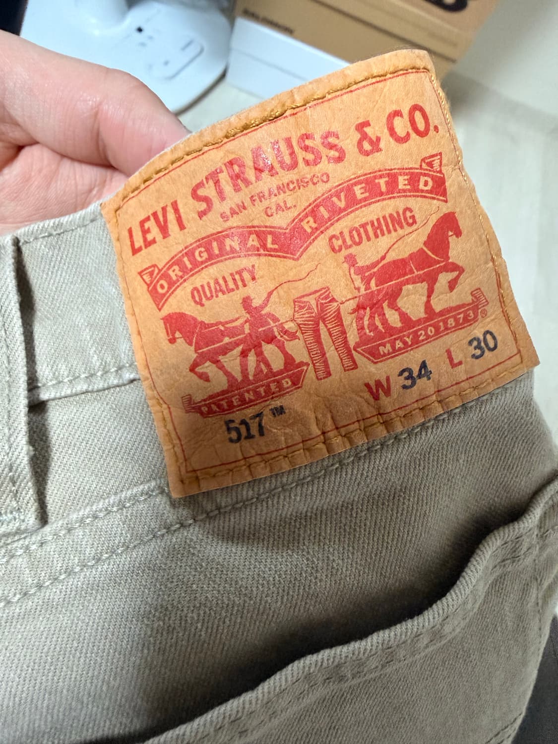 리바이스 517 34x30 상품이미지2